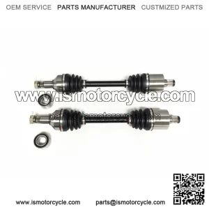 Set of Rear Axles & Wheel Bearings for Arctic Cat Wildcat Trail 700 14-20