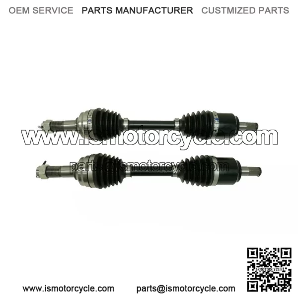 Front Axle Pair for Honda Rancher IRS 20-24, 44350-HR6-B01, 44250-HR7-AK1