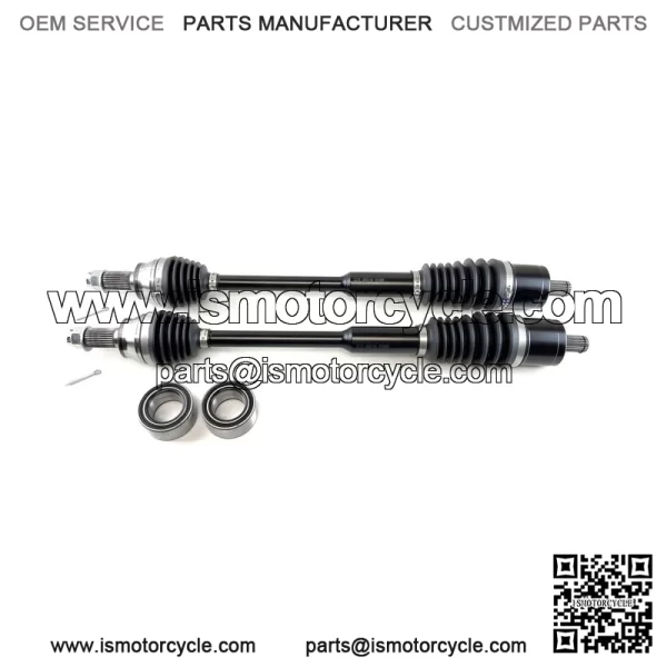 Axles Front Axle Pair & Bearings for Polaris RZR S 900/1000 & General - Image 2