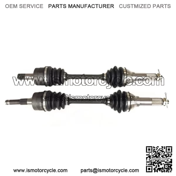 Pair of Front Axles for Yamaha Grizzly 660 4x4 2002 - Image 2