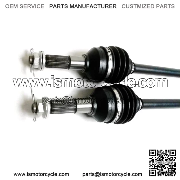 Set of Front Axles & Bearings for Kawasaki Mule Pro FX FXR FXT DX DTX - Image 3