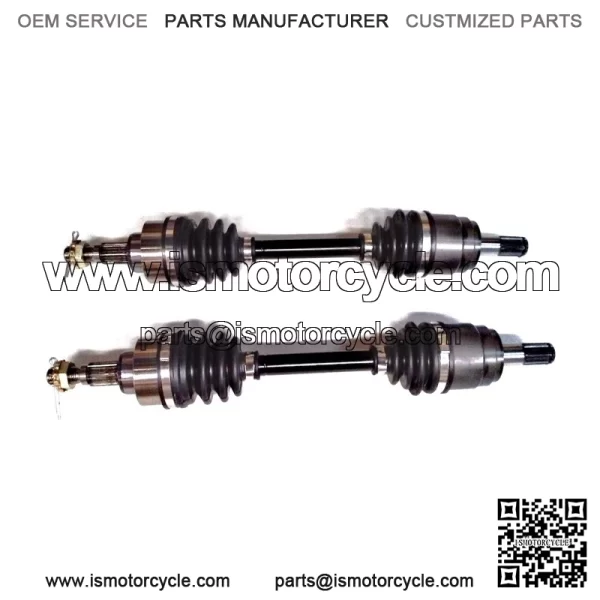Pair of Front CV Axles for Honda Rancher 350 400 & 420 4x4