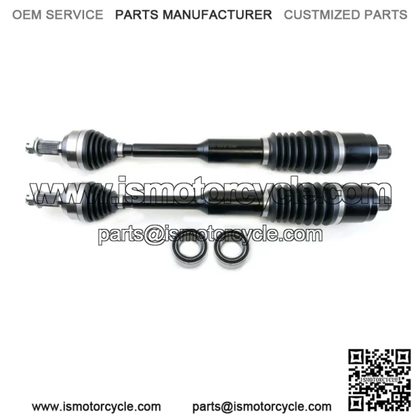 Axles Rear Axle Pair with Bearings for Polaris RZR S & General, 1333081