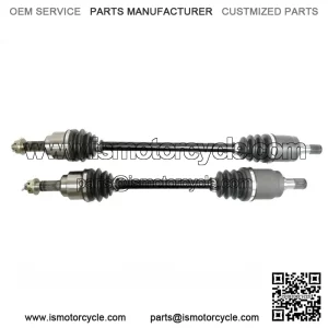 Pair of Rear CV Axles for Honda Big Red 700 2009-2013 UTV