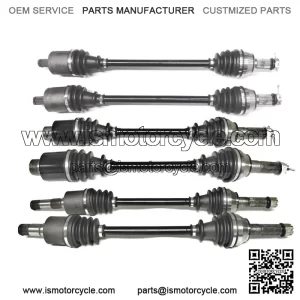 Set of CV Axles for Polaris, 2010-2016 Ranger 800 6x6, Front Middle Rear