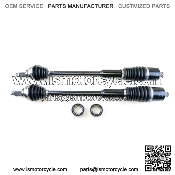 Axles Rear Axle Pair & Bearings for Polaris RZR XP Turbo S 2018-2021