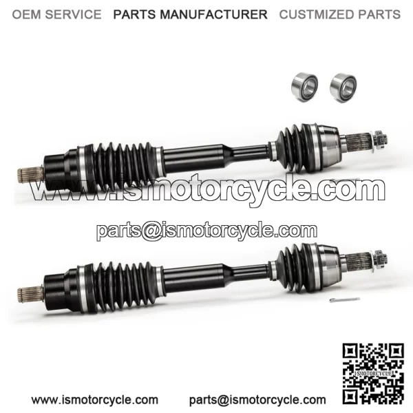 Axles Front Axle Pair & Bearings for Polaris RZR 570 & 800 2008-2021