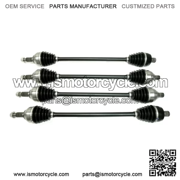Full CV Axle Set for Polaris RZR Turbo R 2022-2023, 1334560, 1334593