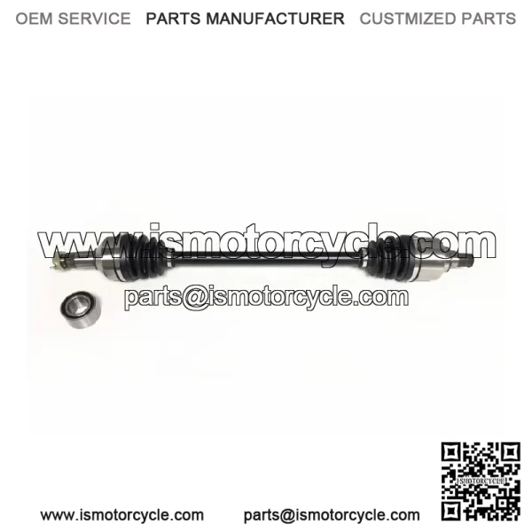 Front CV Axle & Wheel Bearing for Arctic Cat Wildcat Sport 700 15-19