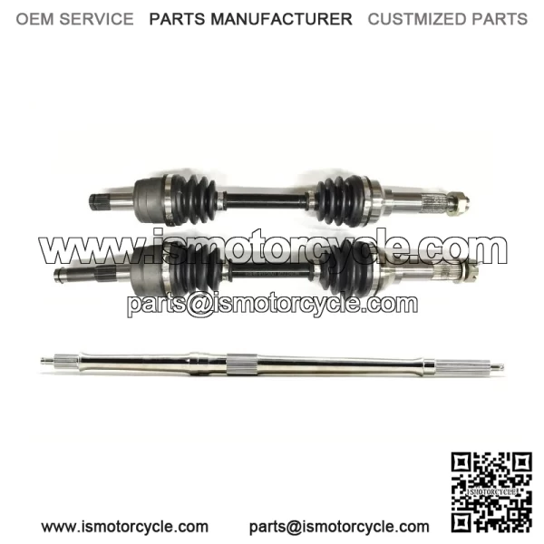 Axle Set for Yamaha Kodiak 450 2003-2004 YFM450, Set of 3