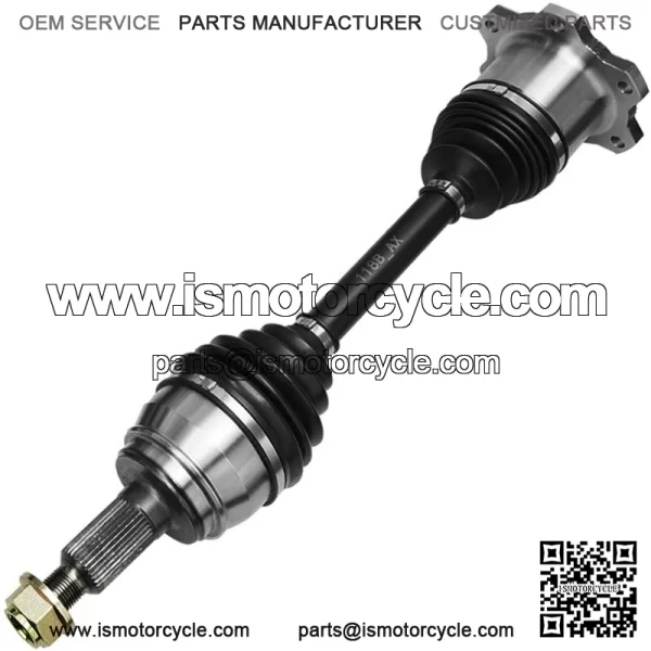 Pair Front CV Axle Shafts for Chevy Silverado GMC Sierra 1500 Tahoe Yukon 6-Lug - Image 2