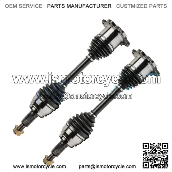 4WD 6-Lug Front CV Axle Shafts for Chevy GMC Silverado Sierra 1500 Tahoe Yukon