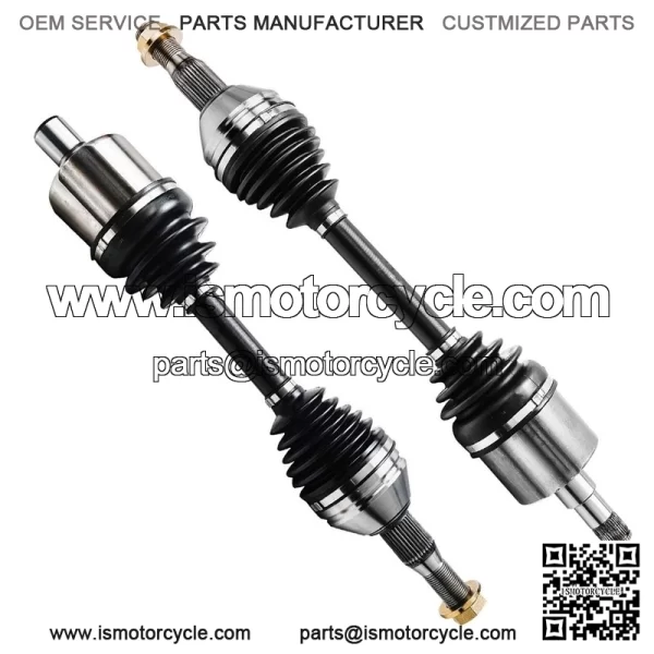 Pair(2) Front CV Axles Shafts for Chevy Impala Buick Lacrosse Pontiac Grand Prix - Image 2