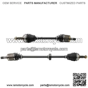 Pair Front Driver and Passenger Side CV Axle Shafts for 1992 - 2000 Honda Civic