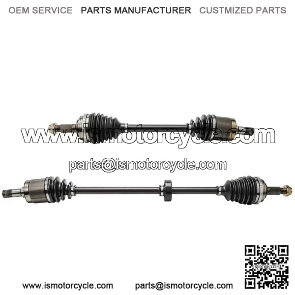 Pair Front Driver and Passenger Side CV Axle Shafts for 1992 - 2000 Honda Civic