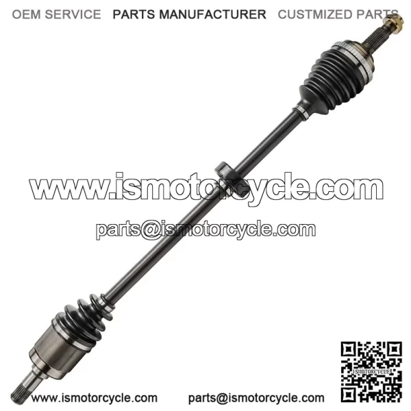 Pair Front Driver and Passenger Side CV Axle Shafts for 1992 - 2000 Honda Civic - Image 2