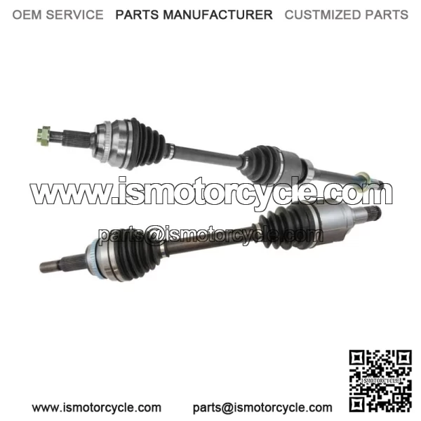 New Complete CV Axle Shaft Assembly LH RH Pair 2pc Set for Camry ES350 Avalon