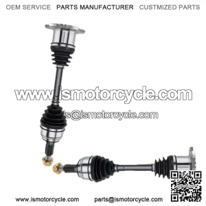 For 2000-2006 Chevy GMC Silverado Sierra 1500 Tahoe 4WD Pair Front CV Axle Shaft