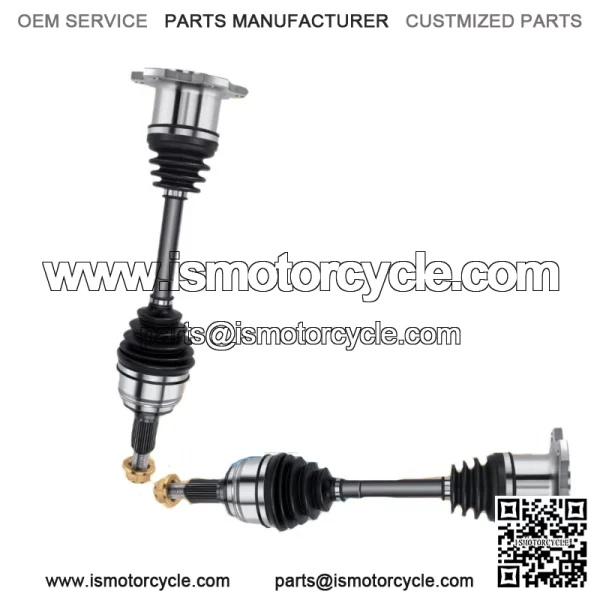 For 2000-2006 Chevy GMC Silverado Sierra 1500 Tahoe 4WD Pair Front CV Axle Shaft