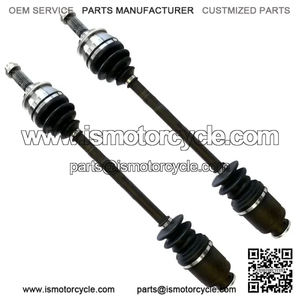 Front Driver and Passenger Side CV Axle Shaft for Subaru Forester Impreza Legacy - Image 2