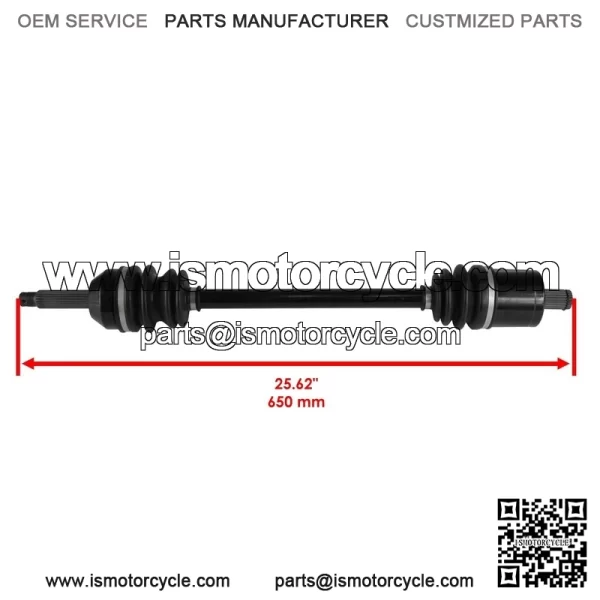 Front CV Axle For Polaris Ranger ETX 2015 2016 / Ranger EV Liion 2016 / 1333238 - Image 2