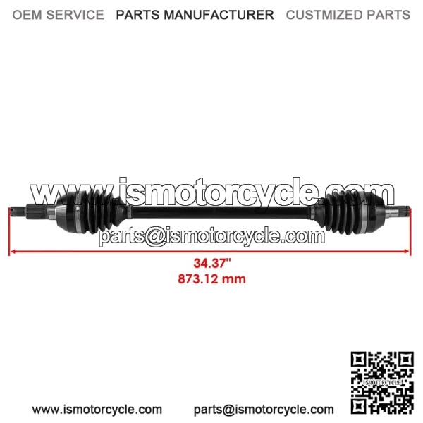 Can-Am Maverick X3 Turbo R 2017-2021 Front Right CV Joint Axle - 705402098 - Image 2