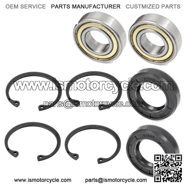 Rear Axle Bearing & Seal Kit For EZGO TXT RXV Golf Cart 1978-Up 611931 70181G01