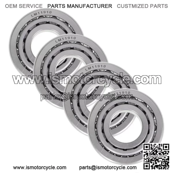 4 FOR CLUB CAR PRECEDENT GOLF CART FRONT WHEEL HUB BEARINGS 2004-UP G&E