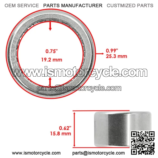 Rear Differential Needle Bearing for Polaris Sportsman 850 / XP 850 2009-2022 For: Polaris Sportsman 570 - Image 2