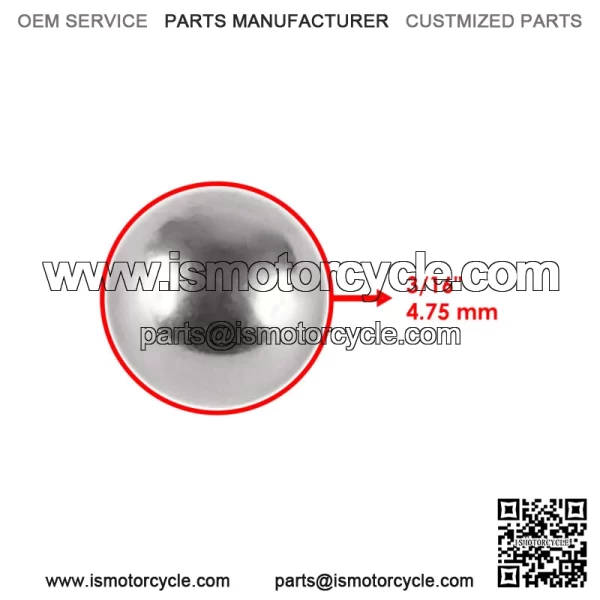 96211-06000 Steering Stem Ball Bearing For Honda Nighthawk 250 CB250 1991-2007 - Image 2