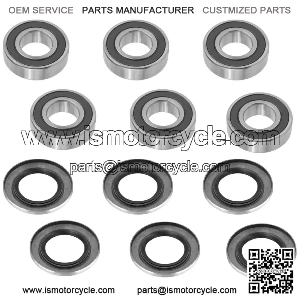 302585 10161 300441 Spindle Bearings w/ Hub Seals Repair kit for Dixie Chopper - Image 3