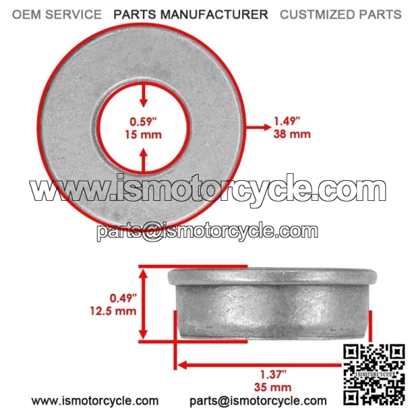 Wheel Bearing kit for Toro 30197 30518 30519 ProLine 1-513809 1-513810 1-513648 - Image 3