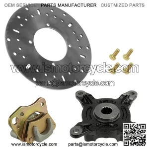 Front R Brake Caliper & Disc w/ Hub For Polaris Ranger 400 2012 For: Polaris Sportsman 570