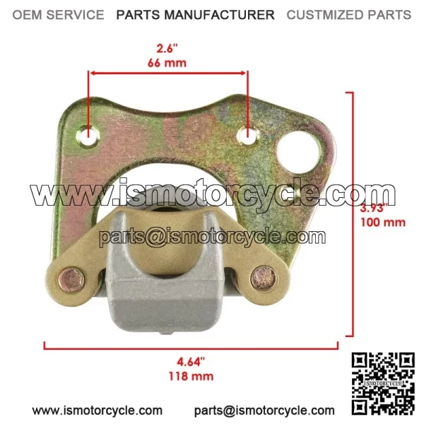 Front Right Brake Caliper w/ Pads For Polaris Sportsman 450 HO 2021-2024 - Image 2