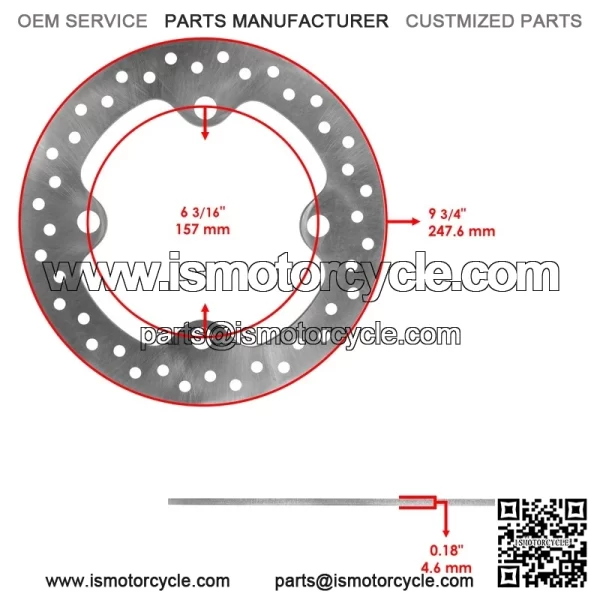 Front And Rear Brake Discs and Pads For Polaris General 1000 XP 1000 2020-2024 - Image 4