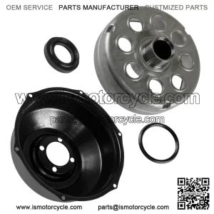 43620-HP5-600 Rear Brake Drums & Seals For Honda Rancher 420 TRX420 2007-2013
