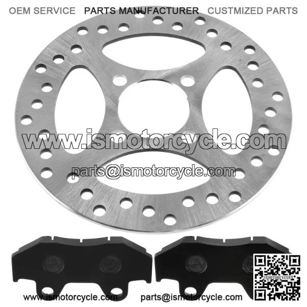 Rear Brake Disc Rotor W/ Pad For Yamaha YFZ450 2006 2007-2013 (Not For YFZ450R ) - Image 5