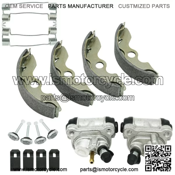 Front Brake Wheel Cylinders w/Shoes for Honda FourTrax 300 TRX300 2x4 1993-2000 - Image 5