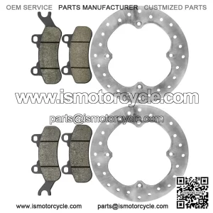 Can-Am Maverick X3 Max R 2018-2019 Front/Rear Brake Rotor w/Pads