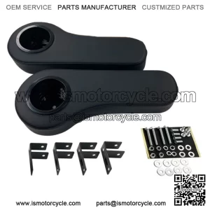 Pair Of 2 Golf Cart Arm Rest Drink Cup Holder For EZGO/Club Car/Yamaha Rear Seat