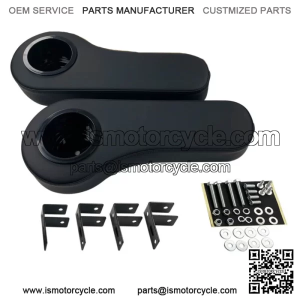 Pair Of 2 Golf Cart Arm Rest Drink Cup Holder For EZGO/Club Car/Yamaha Rear Seat