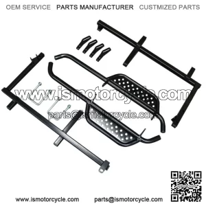 Heavy Duty Nerf Bars / Running Boards for EZGO RXV 2008+ Golf Cart Set of 2