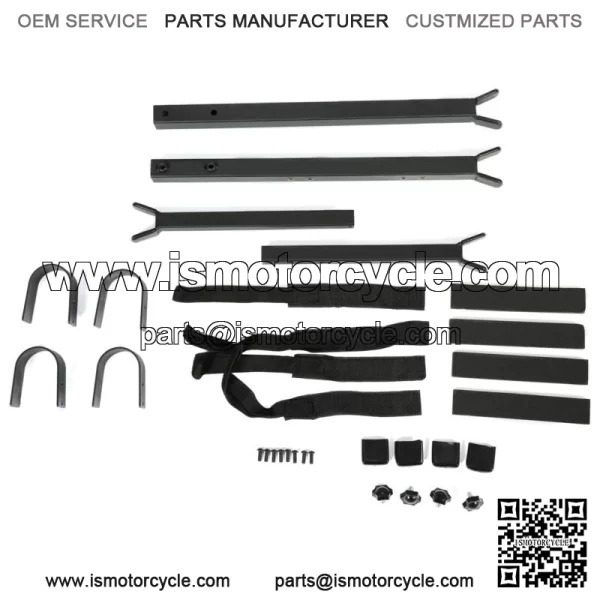 For John Deere Gator Polaris Ranger Kawasaki Mule UTV OVERHEAD GUN RACK CARRIER For: More than one vehicle - Image 2