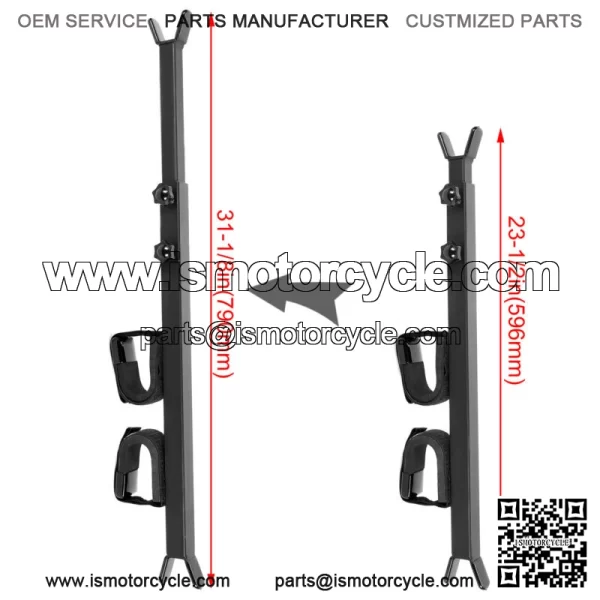 For John Deere Gator Polaris Ranger Kawasaki Mule UTV OVERHEAD GUN RACK CARRIER For: More than one vehicle - Image 3