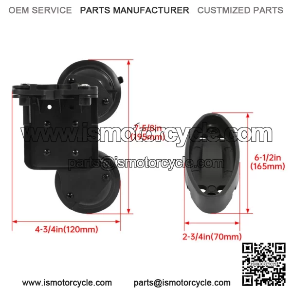 Adjustable Gun Holder For Tractor Truck UTV Suction Cup Mount For Windshield For: More than one vehicle - Image 2