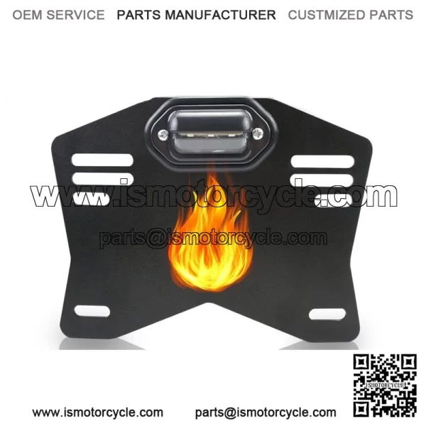 Universal LED License Plate Light Holder for ATV/UTV Can Am X3 Polaris RZR 1000 For: More than one vehicle