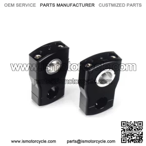 Pair Handlebar Riser 7/8" Bar Pivoting Risers For Polaris RZR XP1000 Arctic Cat Fits: Yamaha