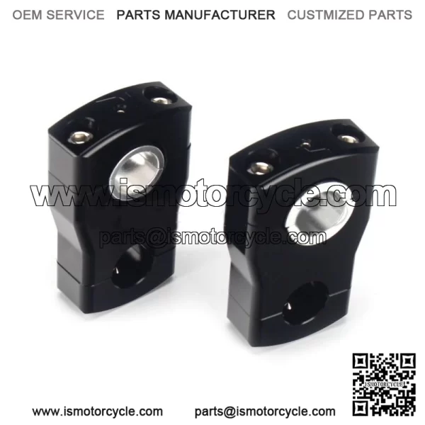 2" Pivoting Bar Risers for 7/8" 1 1/8" Handlebar for POLARIS RANGER 500 700 800 Fits: Yamaha - Image 3