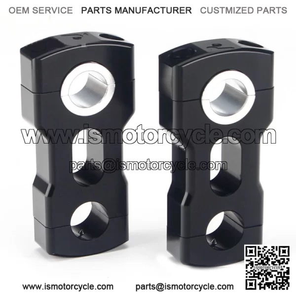 7/8" 11/8" Bar Snowmobile ATV Bike Handlebar Riser For POLARIS RZR RANGER 3"  Fits: Yamaha - Image 2