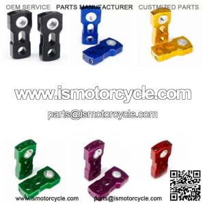 ATV Pivoting Handlebar Risers 3" for Polaris RZR Ranger Arctic 7/8" & 11/8" Bar Fits: Yamaha